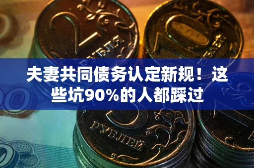 北京夫妻共同债务认定新规！这些坑90%的人都踩过